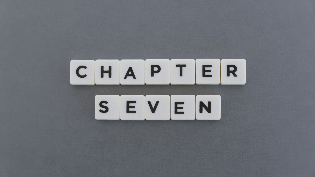 Chapter Seven bankruptcy letter tiles showing how many Chapter 7 bankruptcies get denied concept