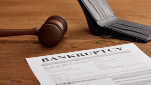 How Many Types of Bankruptcy Are There - Legal Documents and Gavel