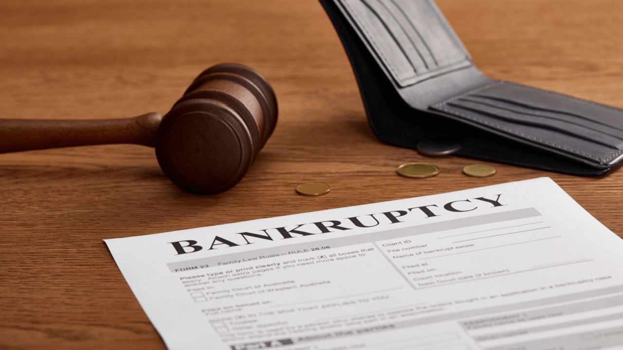 How Many Types of Bankruptcy Are There - Legal Documents and Gavel