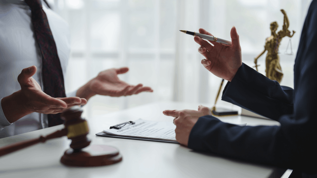 Bankruptcy attorney explaining do you lose everything in Chapter 13 to client during consultation with legal documents