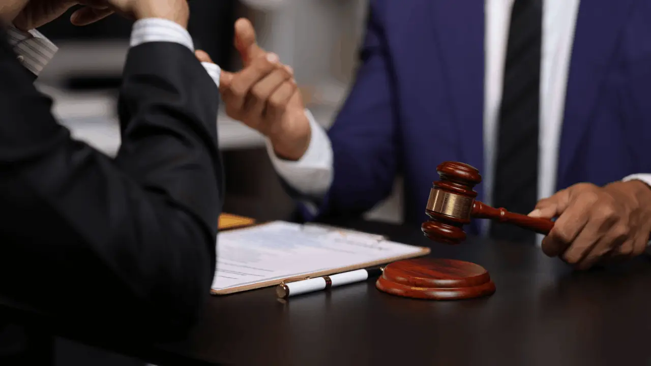 Do I need a lawyer for Chapter 13 bankruptcy consultation with attorneys and gavel on desk