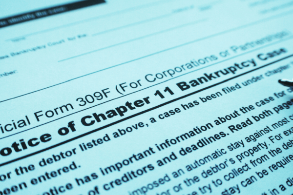 what is the downside of chapter 11 bankruptcy form